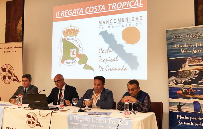 Se presenta en Melilla la II Regata Costa Tropical que se celebrará del 20 al 23 de julio